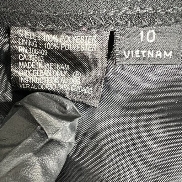 NEW Tahari Arthur S Levine Set 10 Aqua Blazer Silk Blend Tank Black Pants Preppy - Picture 14 of 16